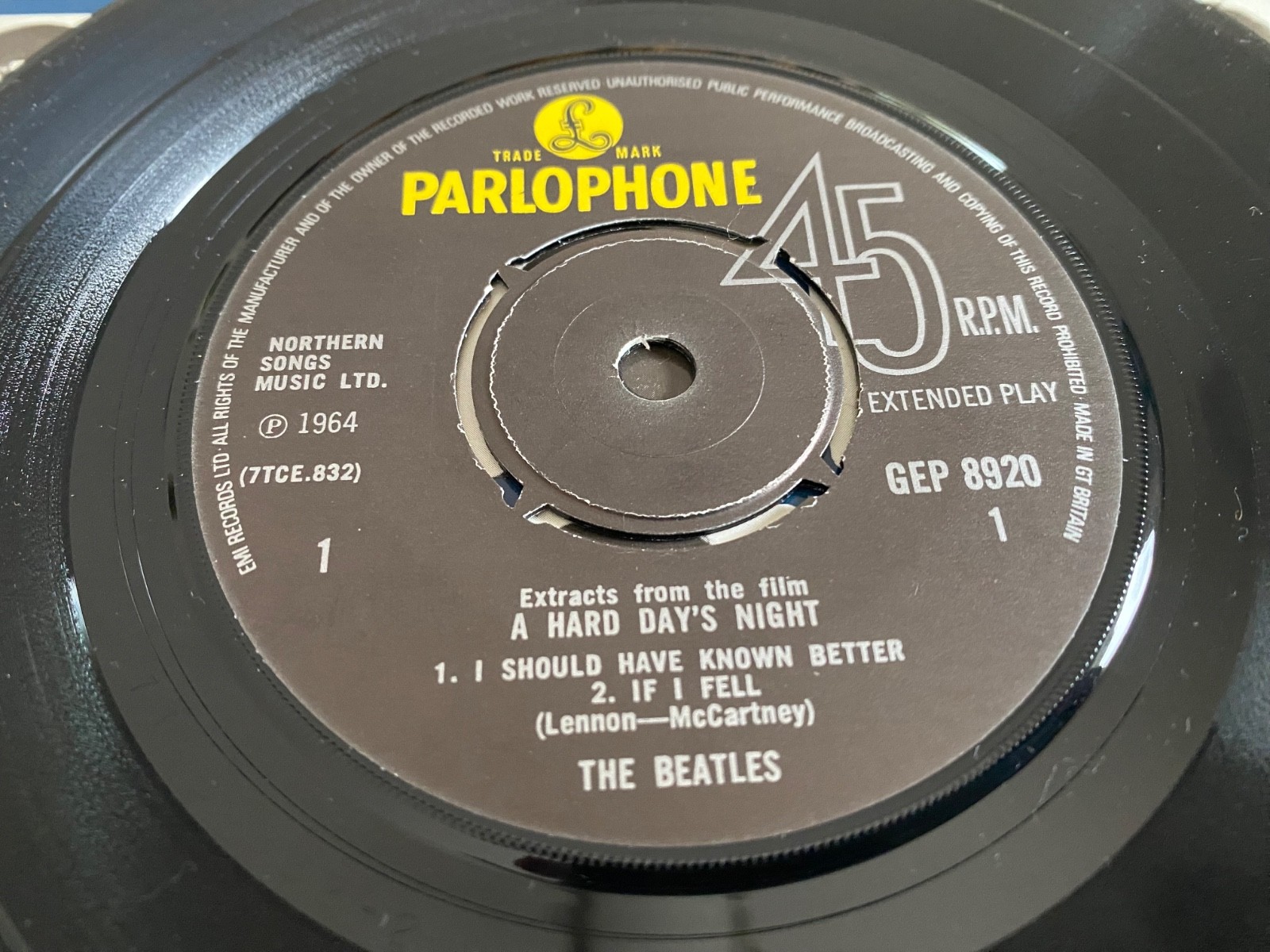 VTG RARE The Beatles EP Collection Box Set COMPLETE 14 Original 45rpm NM Vinyls