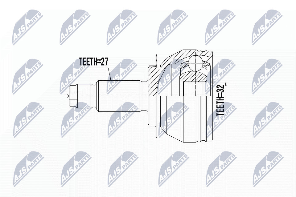 N.T.Y. NPZ-SB-026.NTY Joint Kit, drive shaft for SUBARU