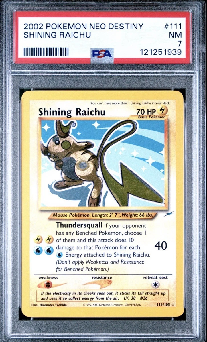 Shining Raichu for sale | eBay