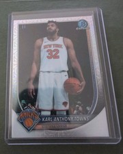 2025-26 Bowman Chrome Karl-Anthony Towns Mojo #BCV-64 Knicks Basketball Card