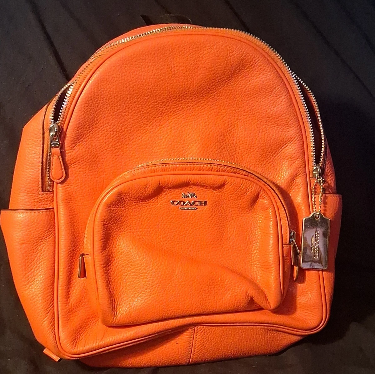 Coach Backpack Orange Bags & Handbags for Women for sale | eBay