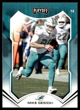 2021 Panini Playoff Mike Gesicki Miami Dolphins #10