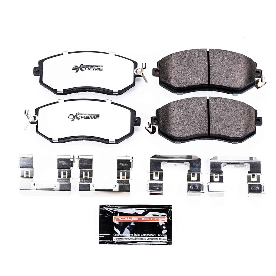 Conjunto de pastilhas de freio Powerstop Z26-1539 conjunto de 2 rodas dianteiras para Toyota GR86 Subaru BRZ - Imagem 2 de 2