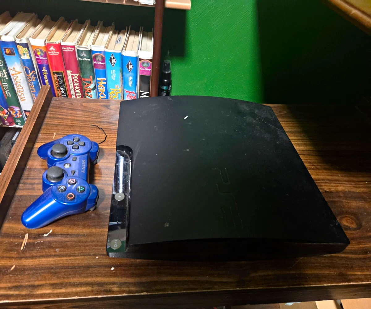 Sony PlayStation 3 - Slim Blue Video Game Consoles for sale - eBay