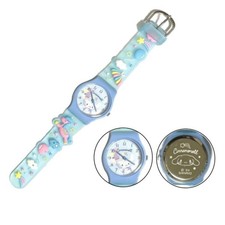 Sanrio Cinnamoroll Watch Rubber Watch Elementary School Girls Kids Kindergarten