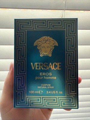 Versace Eros Men's Eau de Parfum Spray 3.4 oz (100ml) New In Box