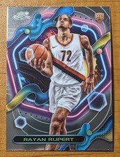 Rayan Rupert 2024 Topps Cosmic Chrome Rookie Card RC #188 Portland Trailblazers