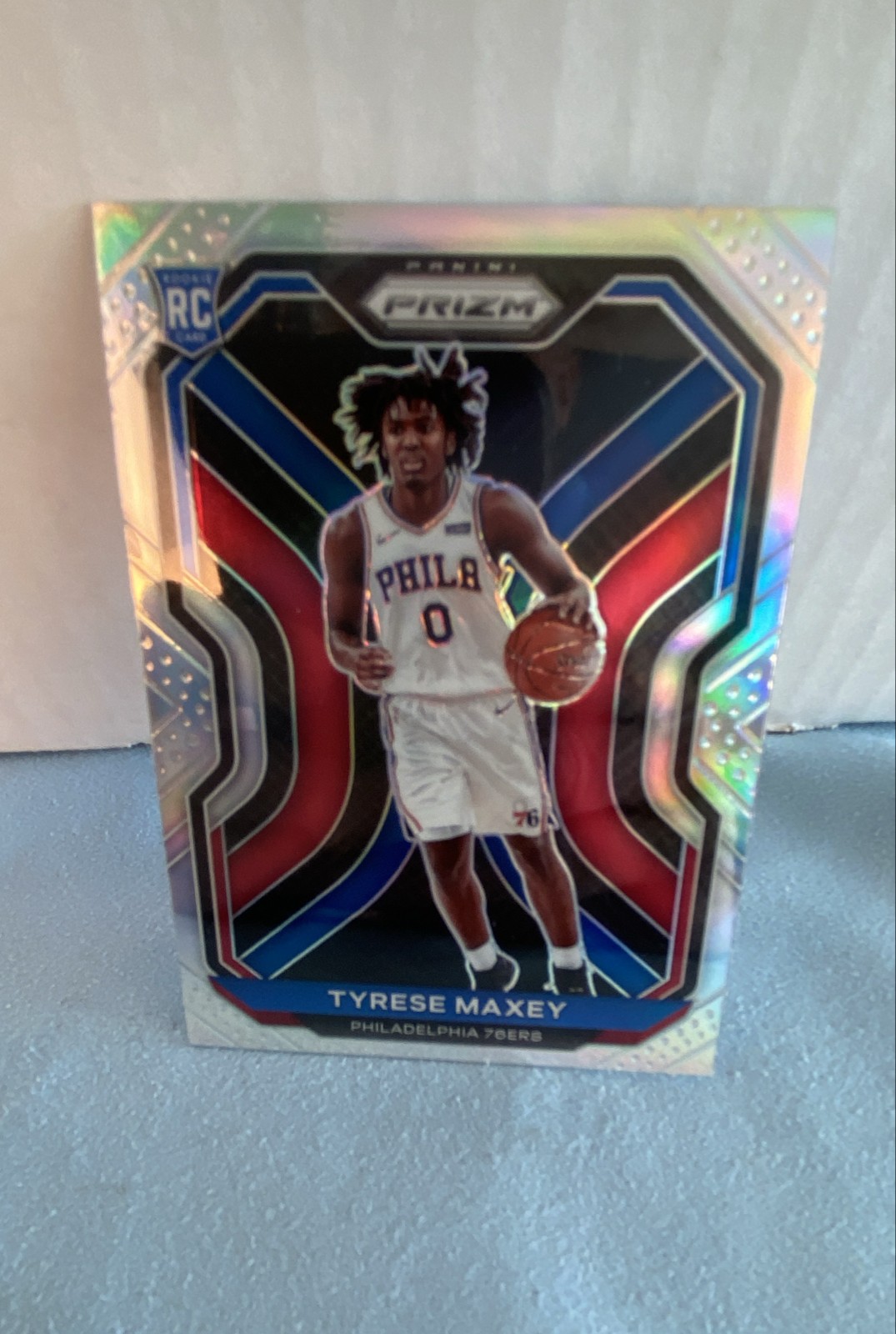 2020-21 Panini Prizm - Tyrese Maxey #256 Silver Prizm (RC) 3911