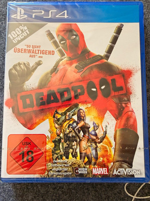 Activision Deadpool - Sony PlayStation 4 PAL USK 18, Action & Abenteuer, Uncut