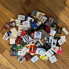 Vintage Matchbook Lot of 125 Advertising Hotels Restaurants Banks Travel & More
