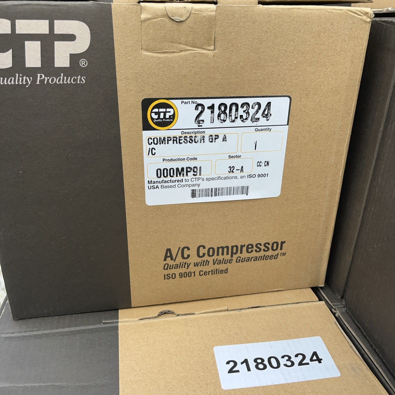 Compresor de aire acondicionado CAT, CTP 2180324