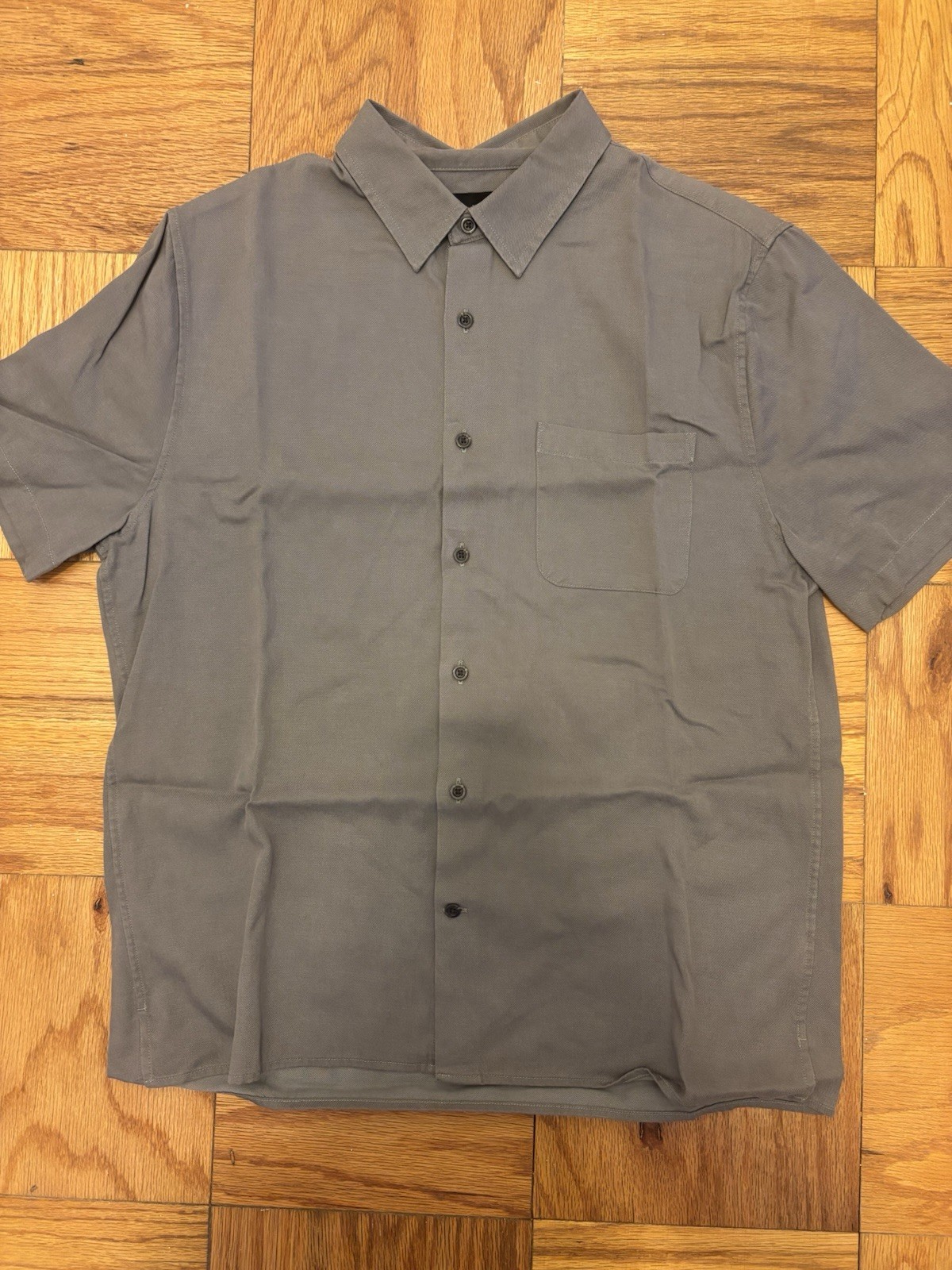 Vince Men's Short Sleeve Shirt, Size Medium, Button up