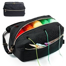 Crochet Bag Organizer - Knitting Bag - Yarn Storage Organizer - Yarn Bag for ...