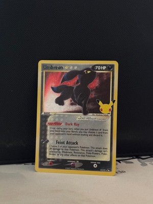 Pokemon - Umbreon/Nachtara Goldstar CELEBRATION - EX+