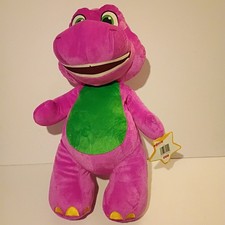 Barney  s World BARNEY 25  Plush Stuffed Toy by Fisher Price  Ages 2 