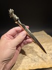 Vintage Style Brass Pineapple Handle Letter Opener — photo 4