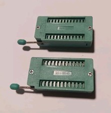 Universal IC Test ZIF Wide Socket 24 Pin, 2 Pack US Stock 