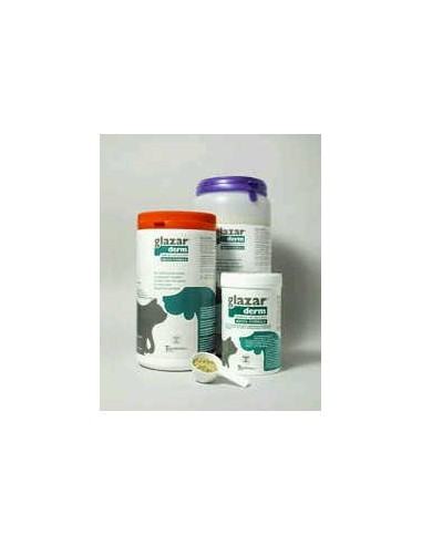 Glazarderm Teknofarma 150g Polvere: Pelo Lucido per Cani e Gatti