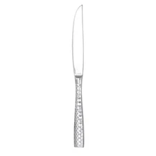 Lucca Faceted 18/10 Stainless Steel Flatware Solid Handle Steak Knife, Set of...