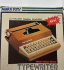 Vintage Marxwriter Toy Typewriter – Brown/Beige – Clean, Display-Ready, Retro