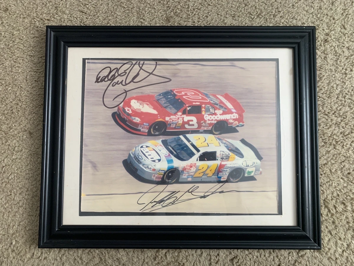Dale Earnhardt NASCAR Original Autographed Photos for sale | eBay
