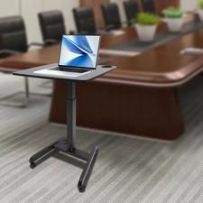 Mobile Standing Desk, Standing Desk , Lectern Portable with Wheels
