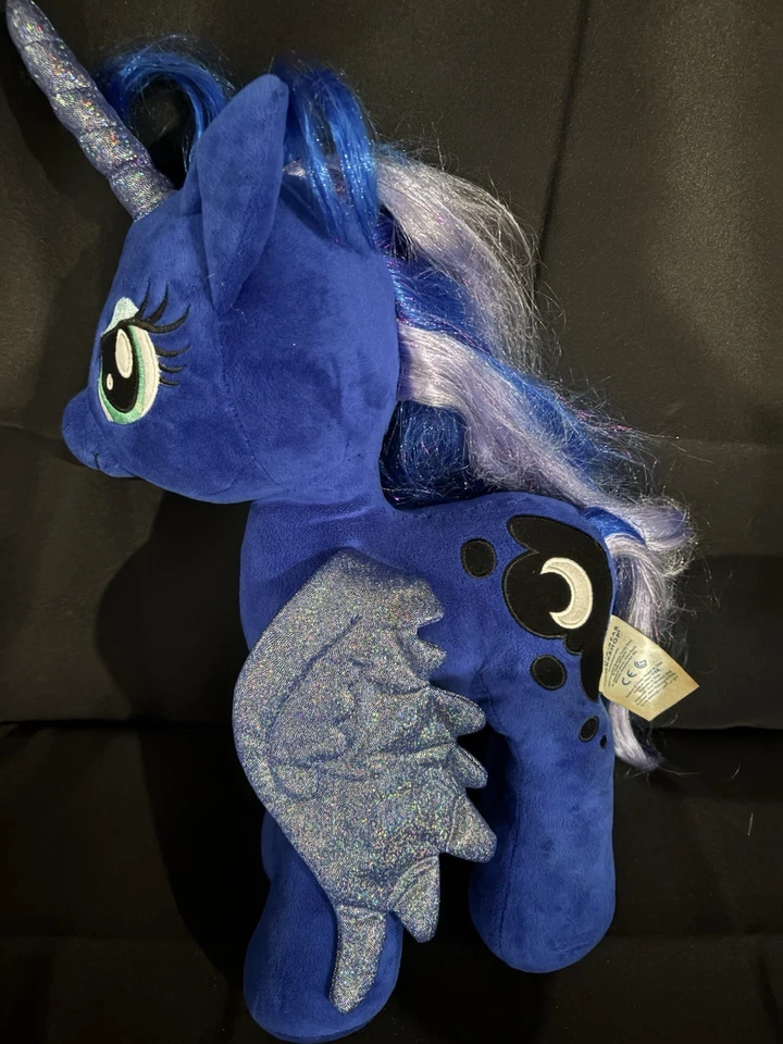 Muñeca de peluche retirada Build A Bear Princesa Luna "Selena" Unicornio My Little Pony Foto 2 de 4