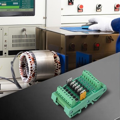 NPN Output 6 Channel PLC Amplify Board 5A 12V 24VDC for Industrial Applications
