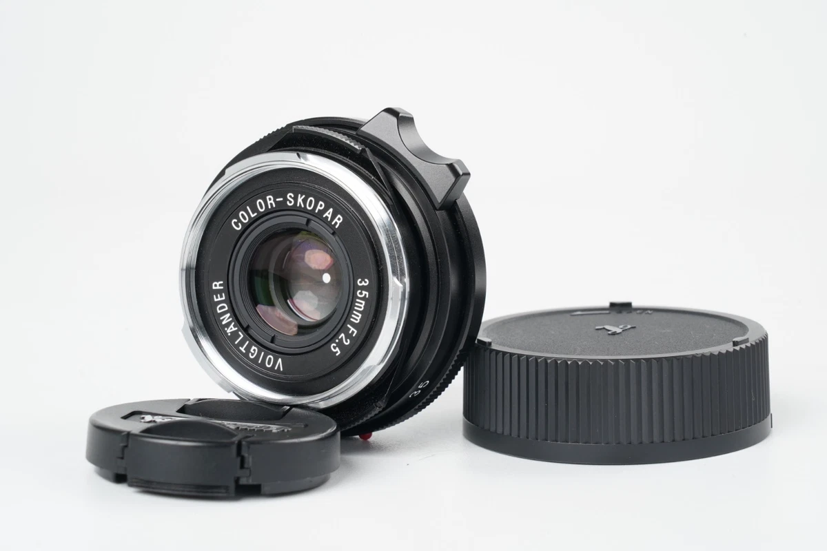 Voigtländer Camera Lenses 35mm Focal f/2.5 Maximum Aperture for