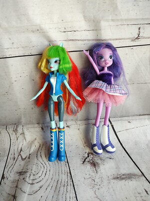Twilight Sparkle & Rainbow Dash My Little Pony Equestria Girls Doll 