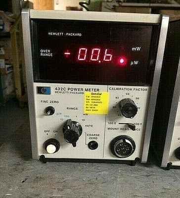 Power Meters - Hp 432A Power Meter