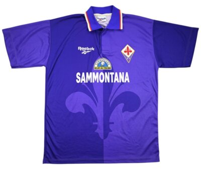 Reebok 1995-96 FIORENTINA SHIRT TRIKOT L | eBay