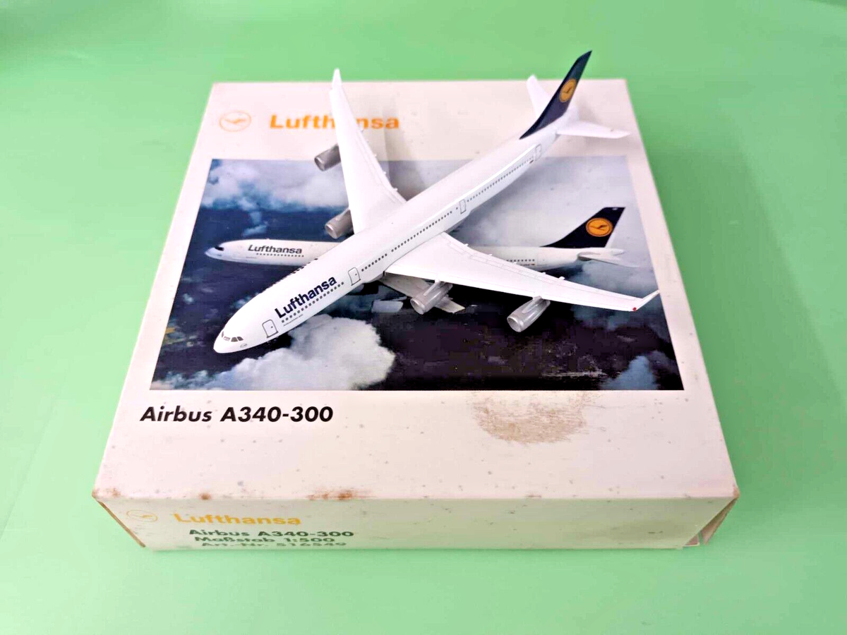 航空機・ヘリコプター Lufthansa Airbus A340-300 herpa 516549 Herpa