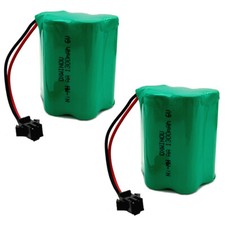 2pcs Ni-MH AA 6V 1300mAh Rechargeable Battery Fit Solar Light Remote Car RC Toy
