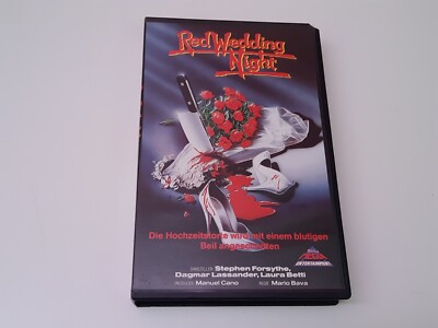 Red Wedding Night 1970 Uncut VHS German PAL Video Mario Bava Hatchet for the Hon