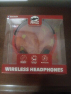 Orbit Bluetooth PRINGLES Rechargeable Wireless Headphones Set NIB