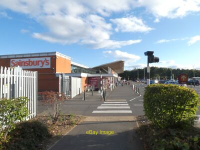 Foto 12x8 Fletchampstead Highway Sainsbury's Whoberley von der Bushaltestelle c2021
