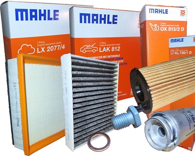 Filterpaket Luft Öl Innenraum Kraftstofffilter für BMW 1er 2er 3er 4er 16d-25d