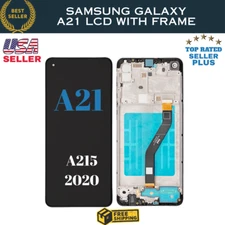 OEM Samsung Galaxy A21 (A215) LCD Display Touch Screen Digitizer+Frame✅A+Quality