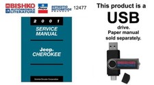 2001 Jeep Cherokee Shop Service Repair Manual USB Engine Drivetrain Electrical