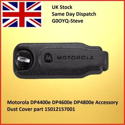 G0OYQ Motorola DP4400e DP4600e DP4800e Accessory Dust Cover part 15012157001