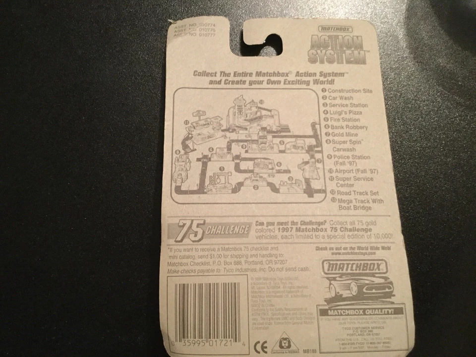 Matchbox 1987 GMC Wrecker Red - Image 4 of 4