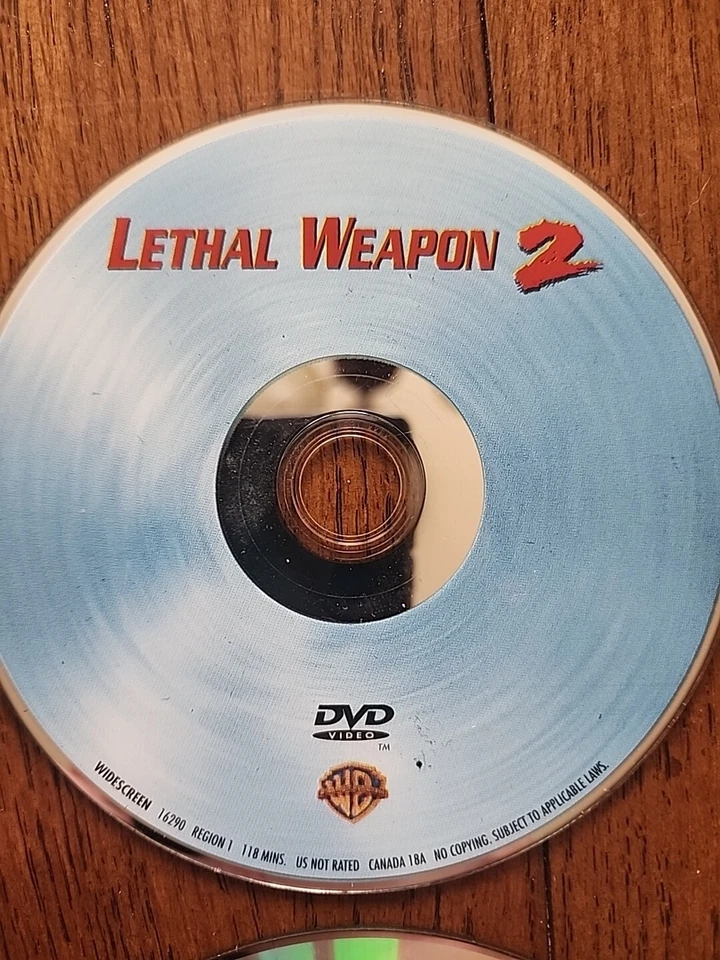 Lethal Weapon 1-4 Collection Discs Only Foto 3 de 4