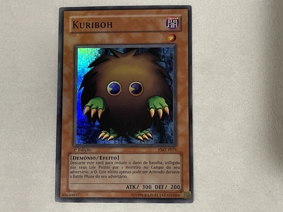 Yugioh Kuriboh MRD-071 PMT-P071 Super Rare 1st Edition PORTUGUESE Metal Raiders - Image 2 of 4