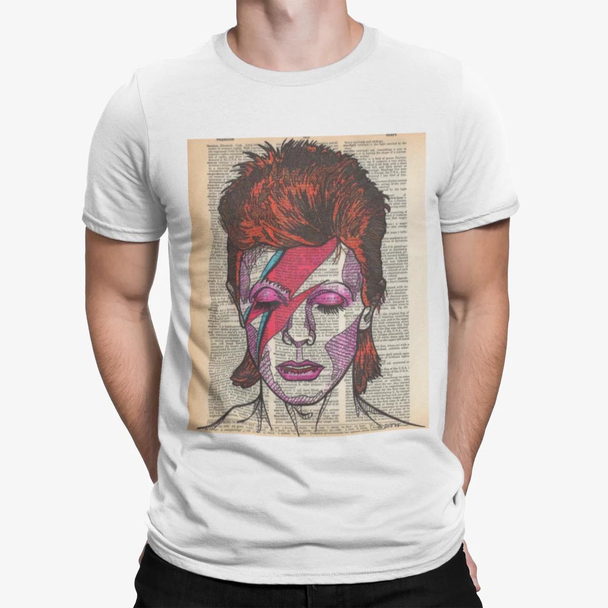 David bowie starman 2025 t shirt