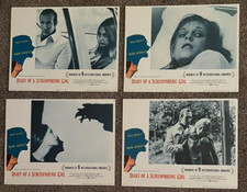 Lobby Card Set DIARY OF A SCHIZOPHRENIC / NEAR MINT