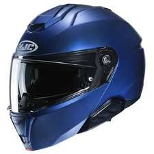 HJC i91 Modular Sunscreen Motorcycle Helmet Metallic Blue M L XL 2X 3X 4X 5XL BK
