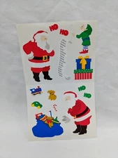 Vintage 2000 Mrs Grossmans Santa Stickers