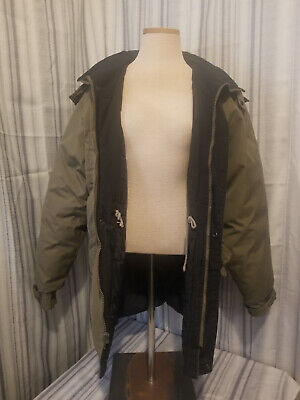 OMNI II LTD Jacket Men's Size Small - Beige Zip Up Hooded OMNI II LTD Jacket Men's Size Small - Beige Zip Up Hooded