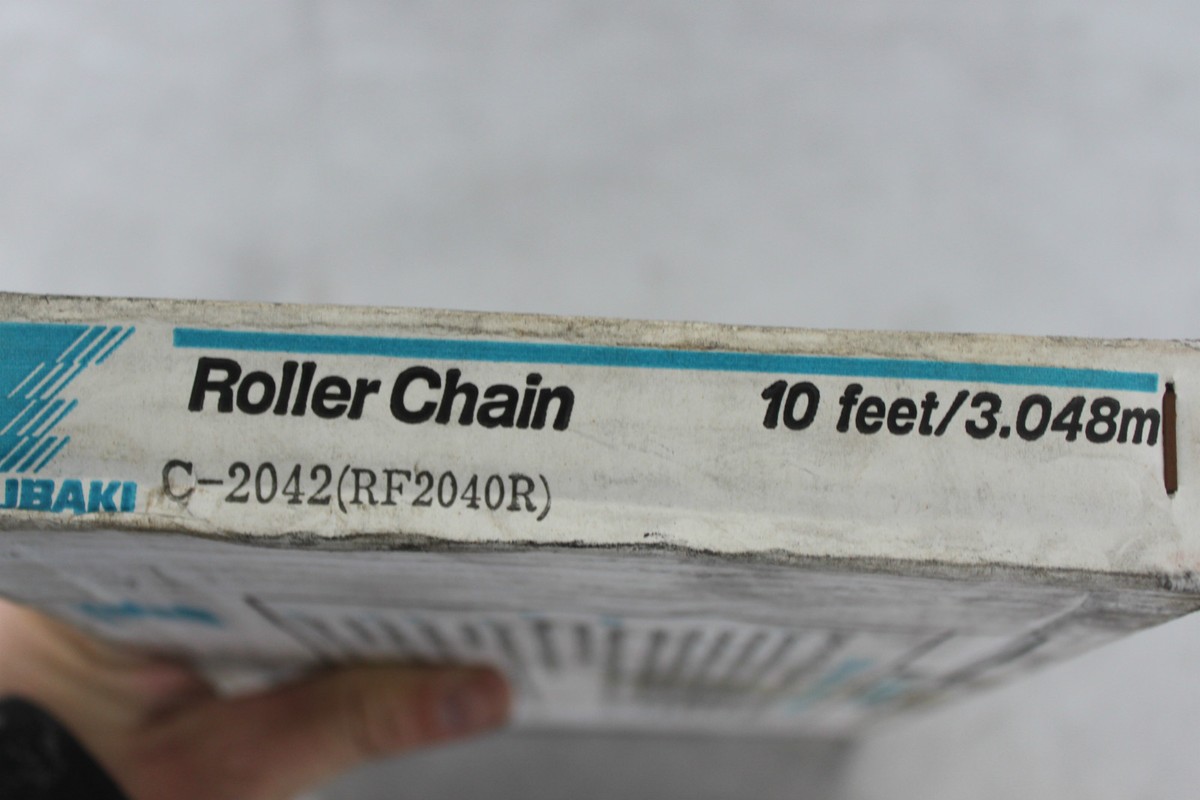 TSUBAKI TSUBAKIMOTO C2042 RIVETED 10FT LG CHAIN NEW | eBay